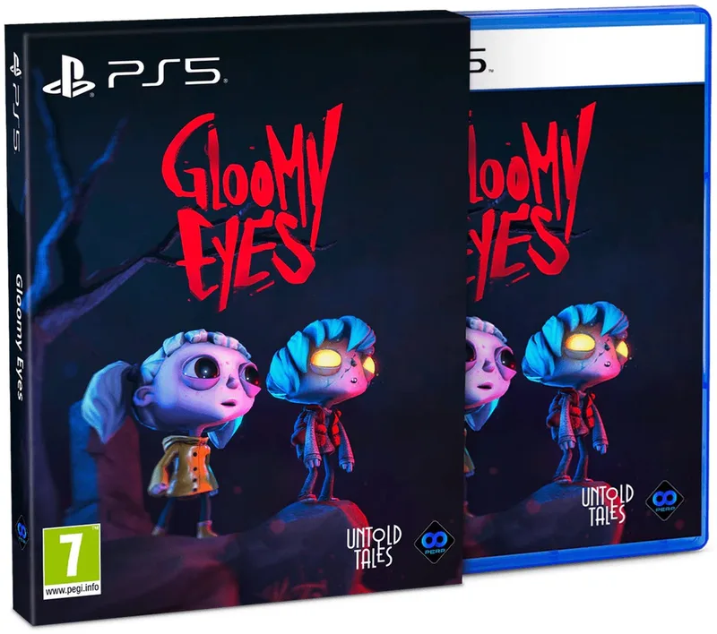 Gloomy Eyes - Slipcase Edition by Perpetual Games, PS5 – cover