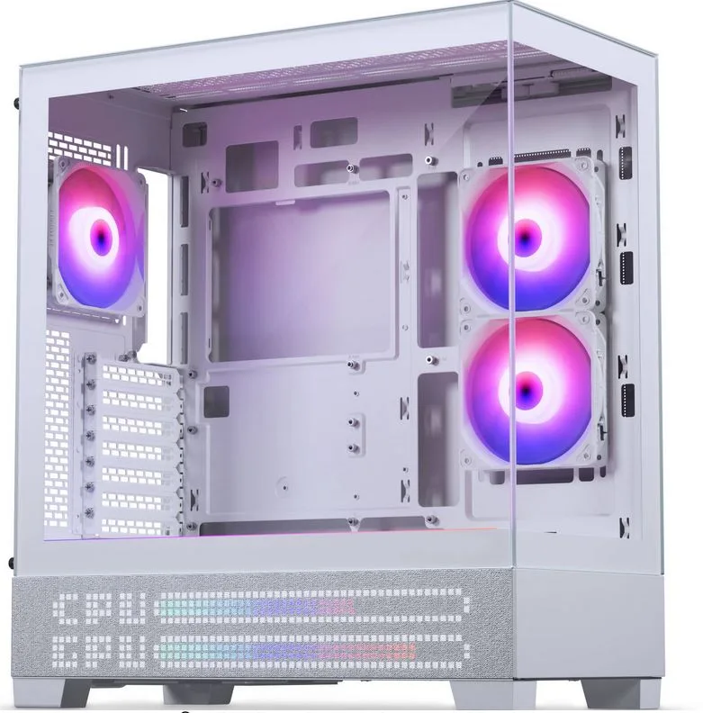 XT View Matrix Grey White - Behuizing de Phanteks – jaquette