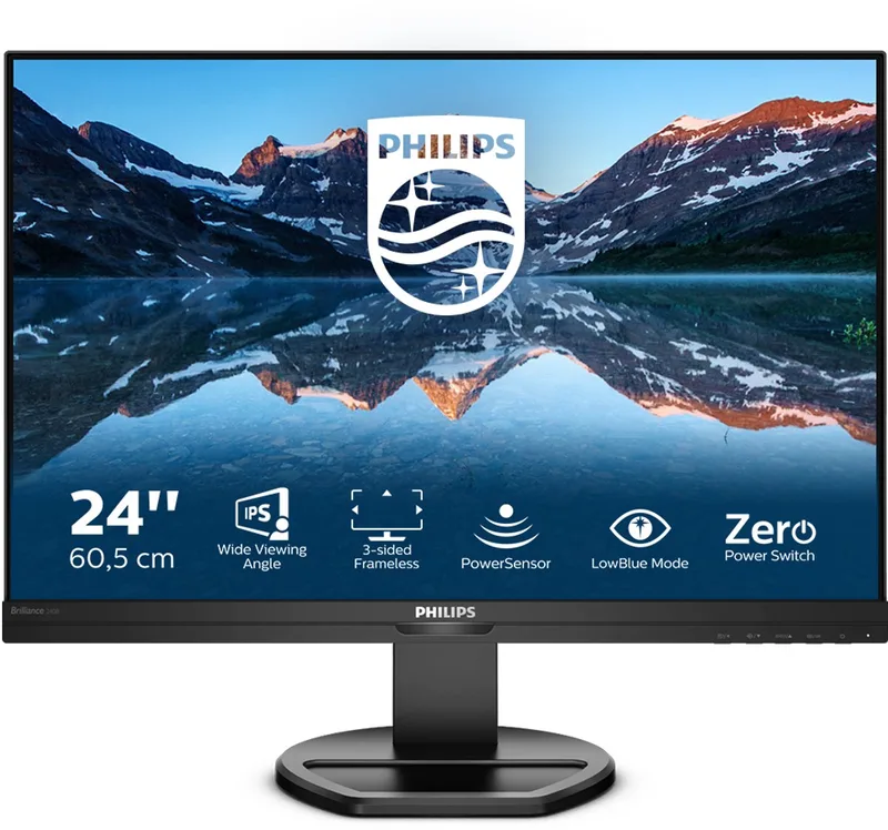 B Line 240B9 - WLED 24.1 IPS van Philips, Zwart – cover