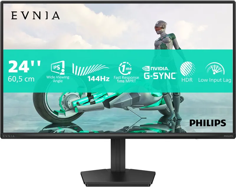 Evnia 24M2N3200NF - 24 inch Full HD IPS Gaming Monitor - 144Hz de Philips – jaquette