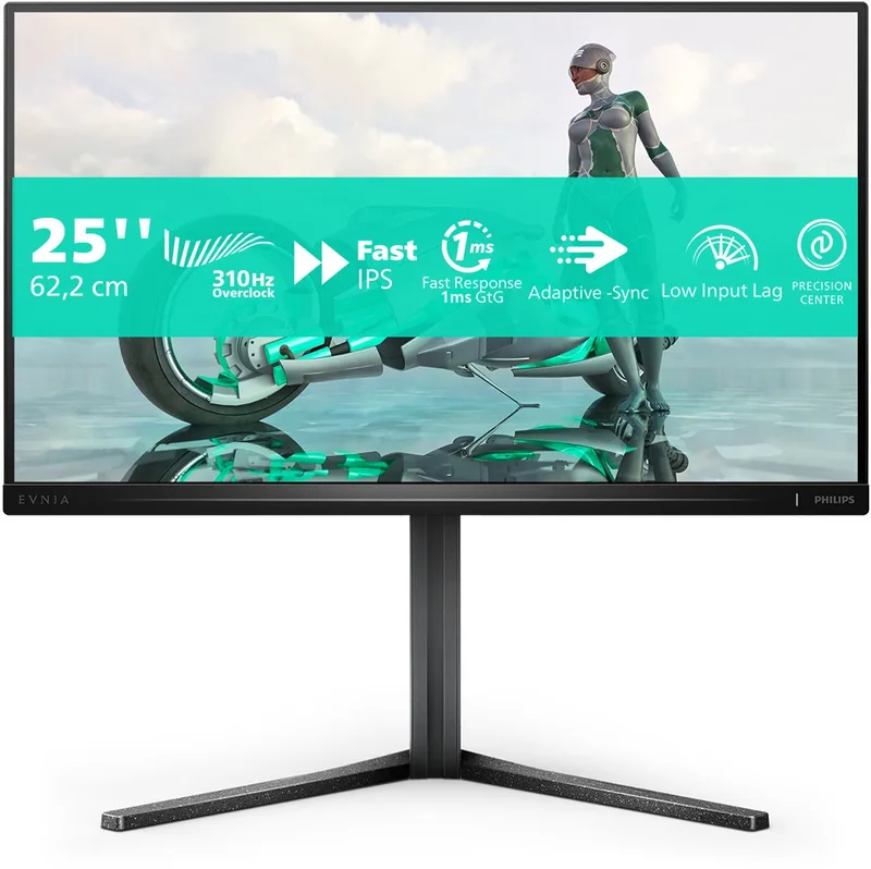 Evnia 25M2N3200U de Philips, Noir – jaquette