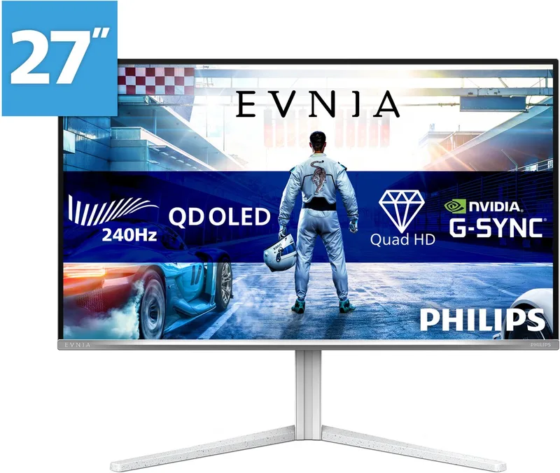 Evnia 27M2N6501L - 27 inch QHD OLED Gaming Monitor - 240Hz van Philips – cover