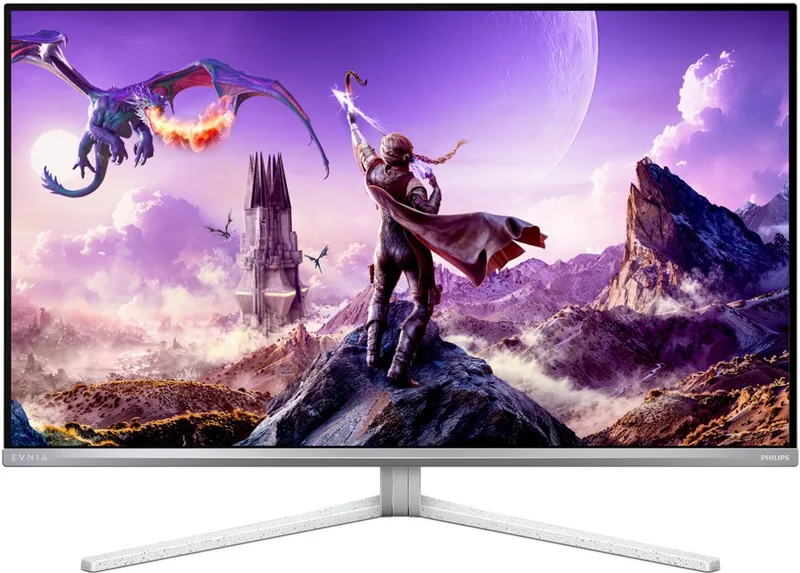 Evnia 32M2N8900P - 32 inch 4K QD-OLED Gaming Monitor - 240Hz de Philips – jaquette