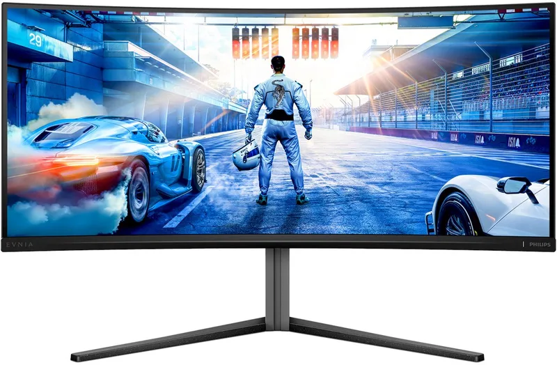Evnia 34M2C6500 - 34 inch Ultrawide Curved Dual QHD QD-OLED Gaming Monitor - 175Hz - USB-C 90W van Philips – cover