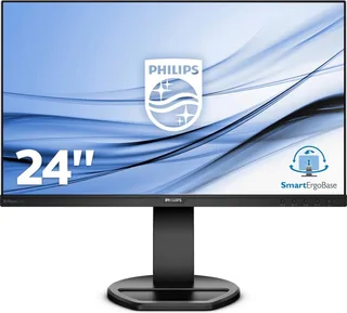 Philips 241B8QJEB - Full HD IPS Monitor - USB-hub - DisplayPort, DVI-D, HDMI, VGA - Verstelbaar - 24 inch by Philips – cover 1 of 2