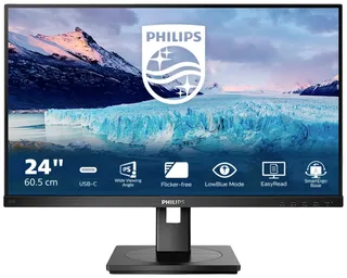 Philips 243S1 - Full HD IPS Monitor - USB-C 65w - RJ45 - 24 inch by Philips – cover 2 of 2
