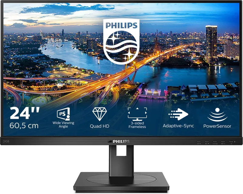 Philips 245B1 - QHD IPS Monitor - 24 inch van Philips – cover
