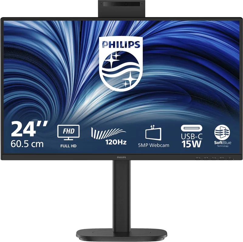 Philips 24B2N3200JH - 24 inch Full HD Business Monitor - 120Hz - 5 jaar garantie de Philips – jaquette