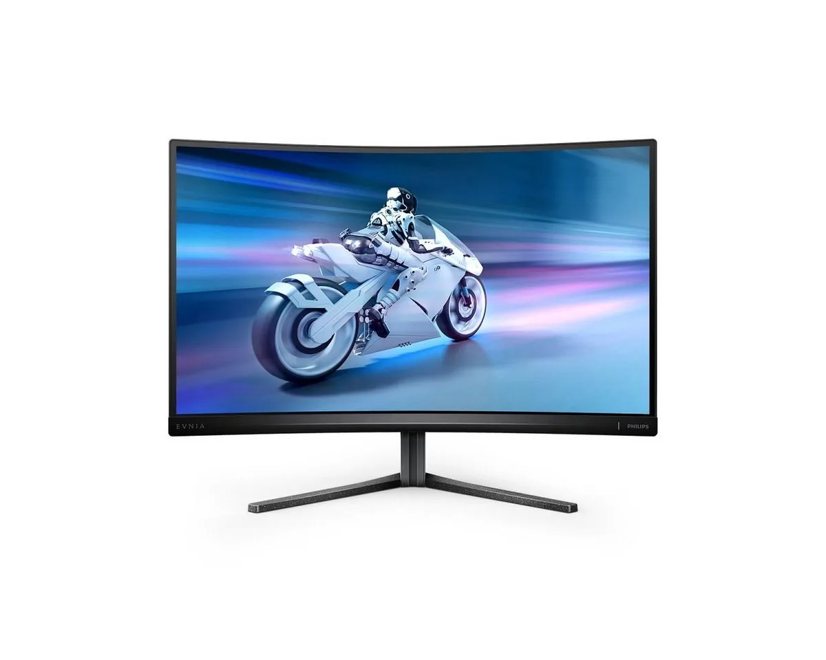 Evnia 27M2C5500W 27" Moniteur Gaming Incurvé QHD Gris Ardoise Foncé de Philips, Noir – jaquette