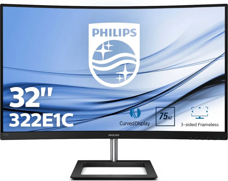Philips 322E1C - Full HD Curved Monitor - 32 inch by Philips – cover