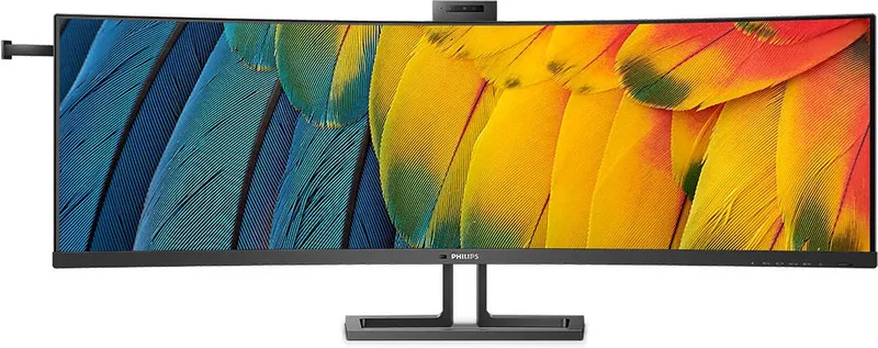 Philips 45B1U6900CH Monitor 32:9 SuperWide Curved met USB-C de Philips, Noir – jaquette