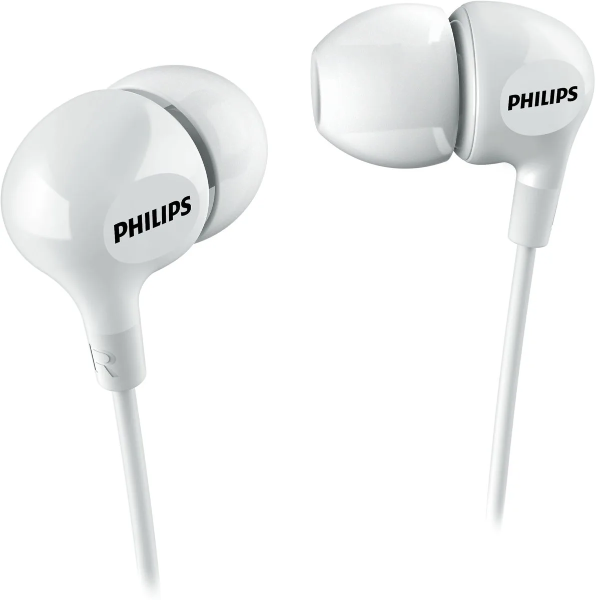 SHE3550WT/00 headphones/headset Hoofdtelefoons In-ear Wit från Philips, Flerfärgad – omslag