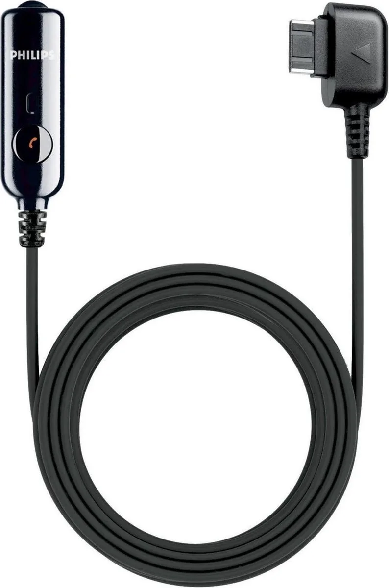 SHH1710 UG - Hoofdtelefoon- en microfoonkabel voor LG telefoons de Philips, Noir – jaquette