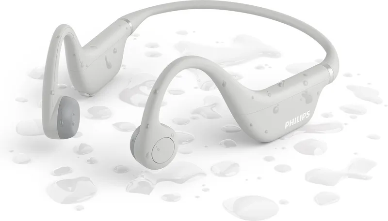 TAK4607 - Draadloze open-ear koptelefoon voor kinderen - Bone conduction van Philips, Grijs – cover