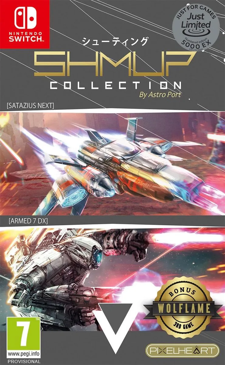 Shmup Collection van PixelHeart, Nintendo Switch – cover