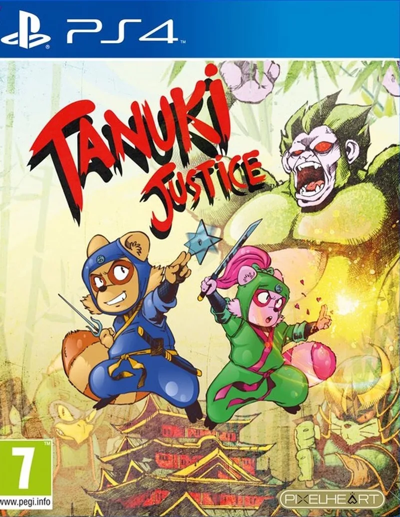 Tanuki Justice by PixelHeart, Nintendo Switch – cover
