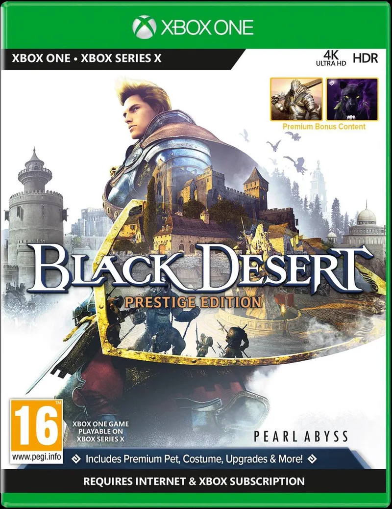 Black Desert Prestige Edition by Plaion, Xbox Series X | S – cover