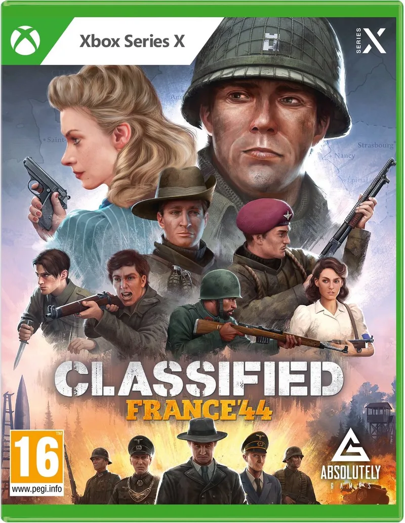 Classified: France '44 van Plaion, Xbox Series X | S – cover