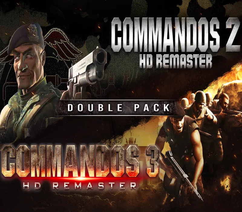 Commandos 2 & 3 - HD Remaster Double Pack – Bundle EU van Plaion – cover