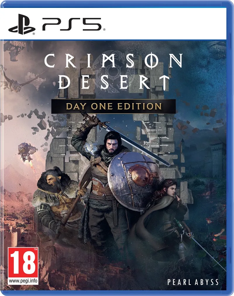 Crimson Desert Day One Edition van Plaion, PS5 – cover