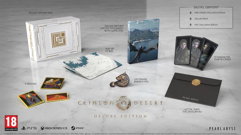 Crimson Desert Deluxe Edition van Plaion, Xbox Series X | S – cover