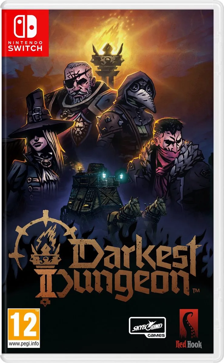 Darkest Dungeon 2 van Plaion, Nintendo Switch – cover
