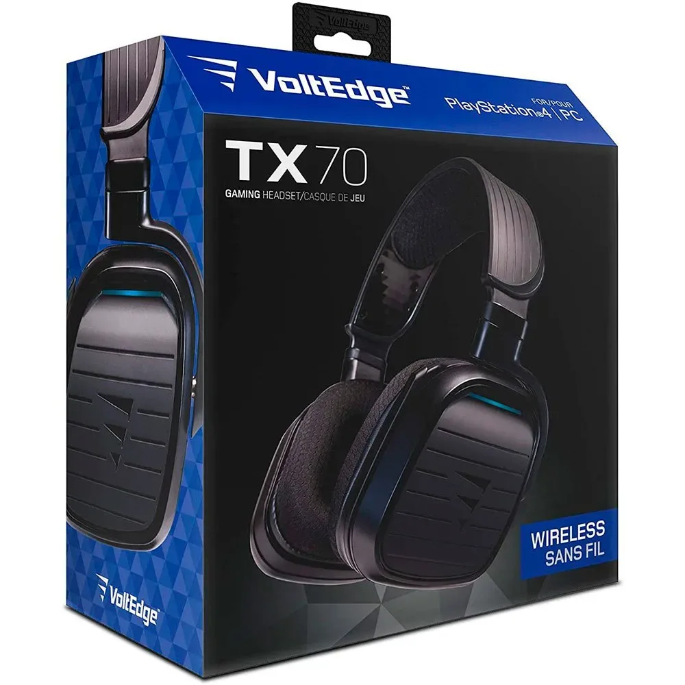 Draadloze Ps4 Tx70 Volt Edge-hoofdtelefoon by Plaion – cover