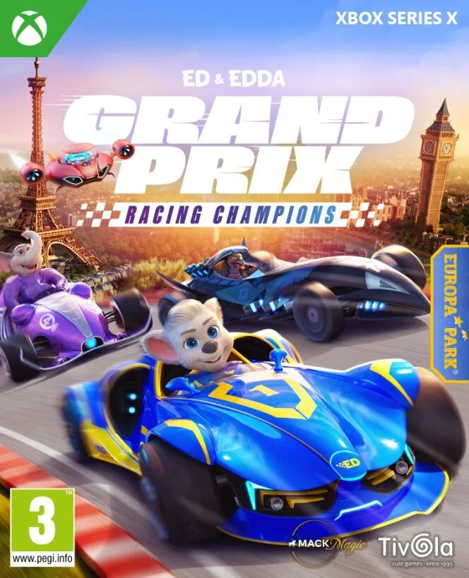 Ed & Edda Grand Prix - Racing Champions van Plaion, Xbox Series X | S – cover