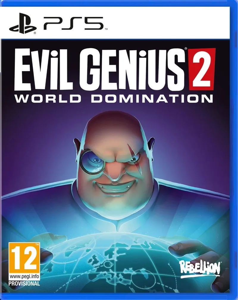 Evil Genius 2 - World Domination by Plaion, PS5 – cover