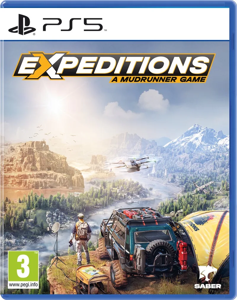 Expeditions: A Mudrunner Game de Plaion, PS5 – jaquette