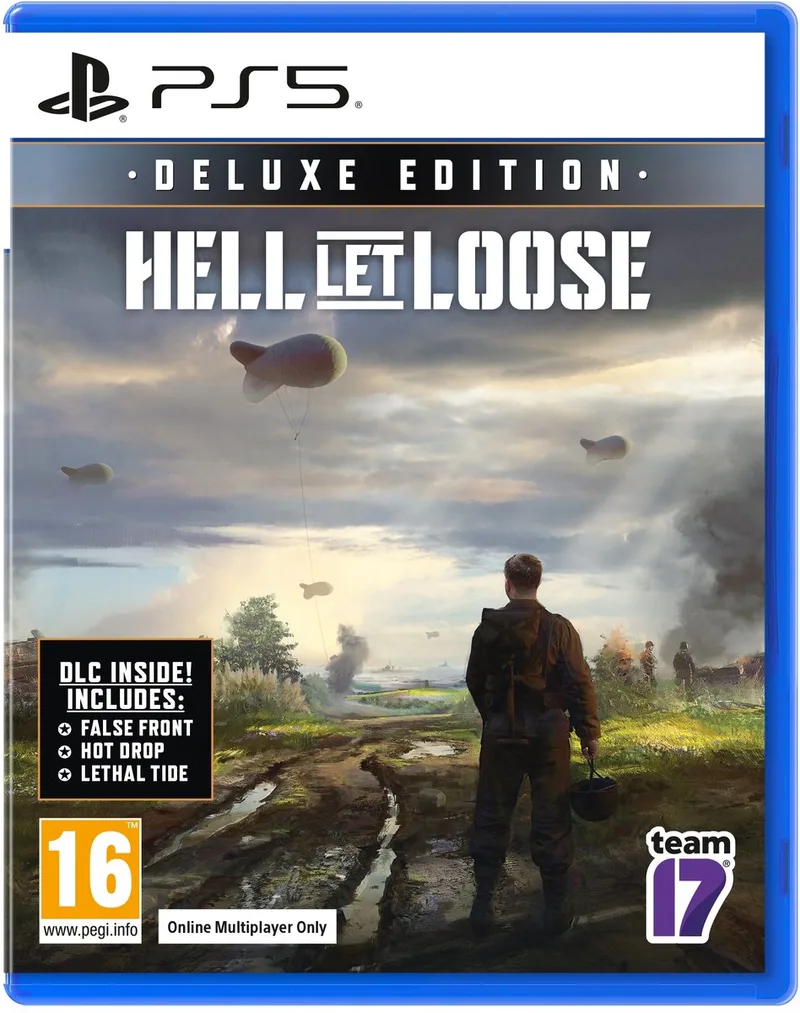 Hell Let Loose: Deluxe Edition van Plaion, PS5 – cover