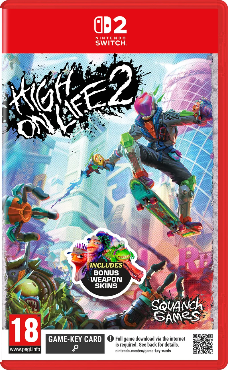 High On Life 2 van Plaion, Nintendo Switch 2 – cover