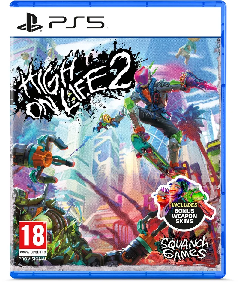 High On Life 2 van Plaion, PS5 – cover