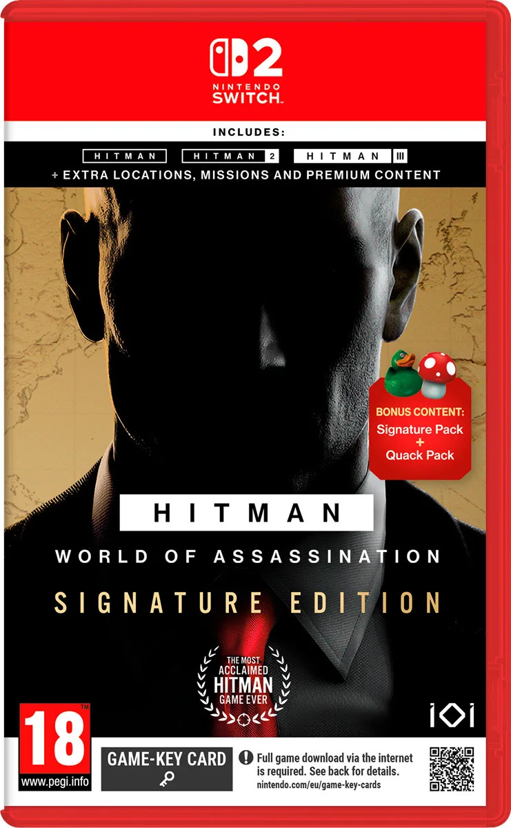 Hitman - World of Assassination Signature Edition by Plaion, Nintendo Switch 2 – cover