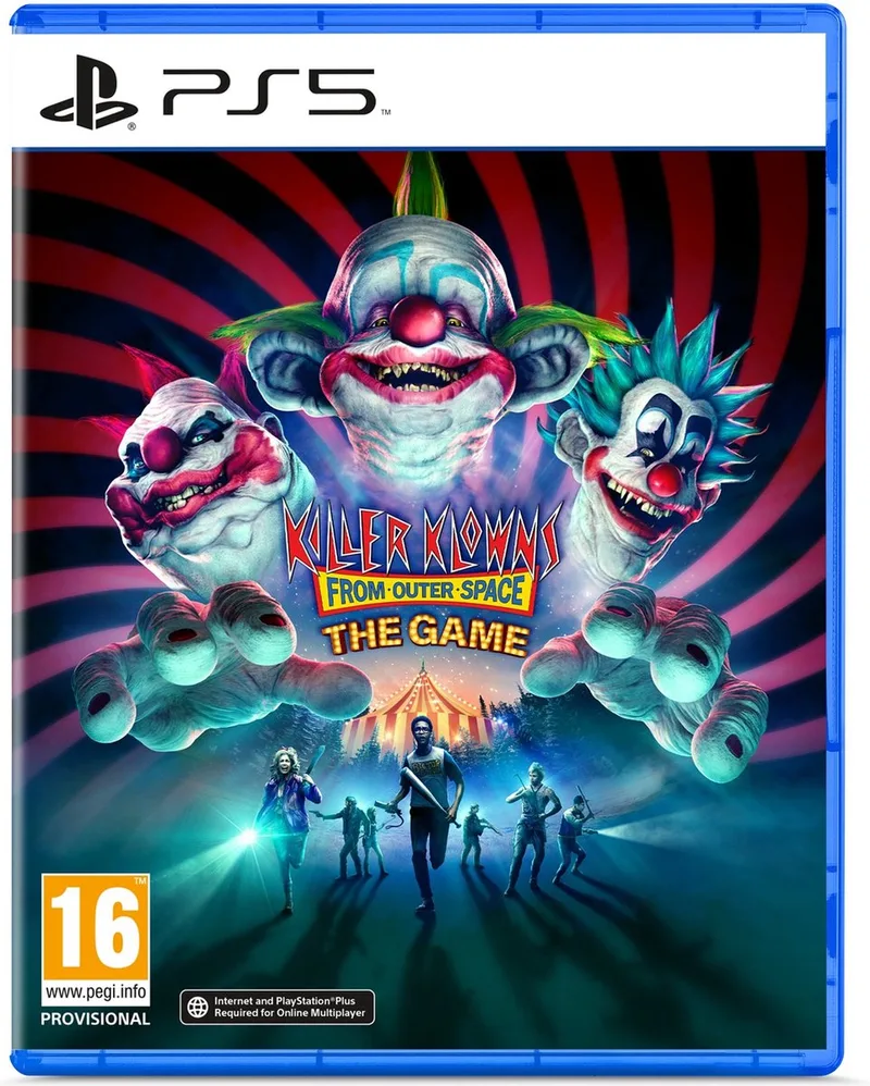 Killer Klowns From Outer Space: The Game van Plaion, PS5 – cover