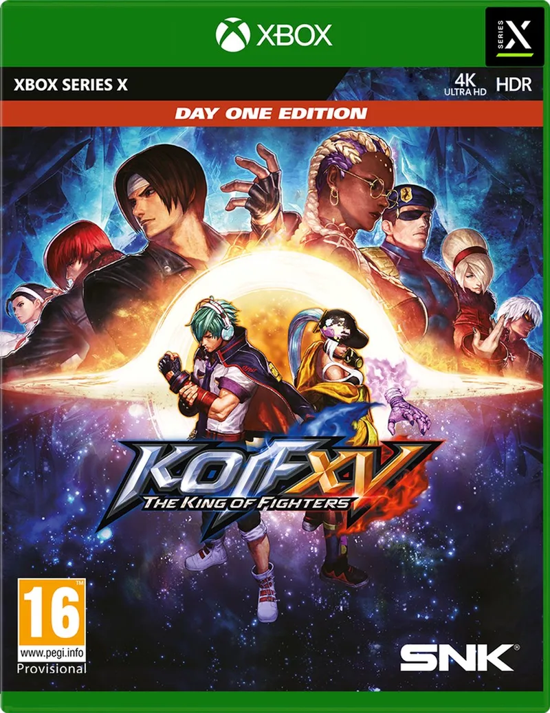 King of Fighters XV - Day One Edition by Plaion, Xbox Series X | S – cover
