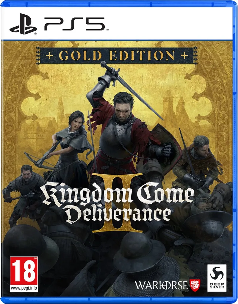 Kingdom Come: Deliverance II - Gold Edition van Plaion, PS5 – cover