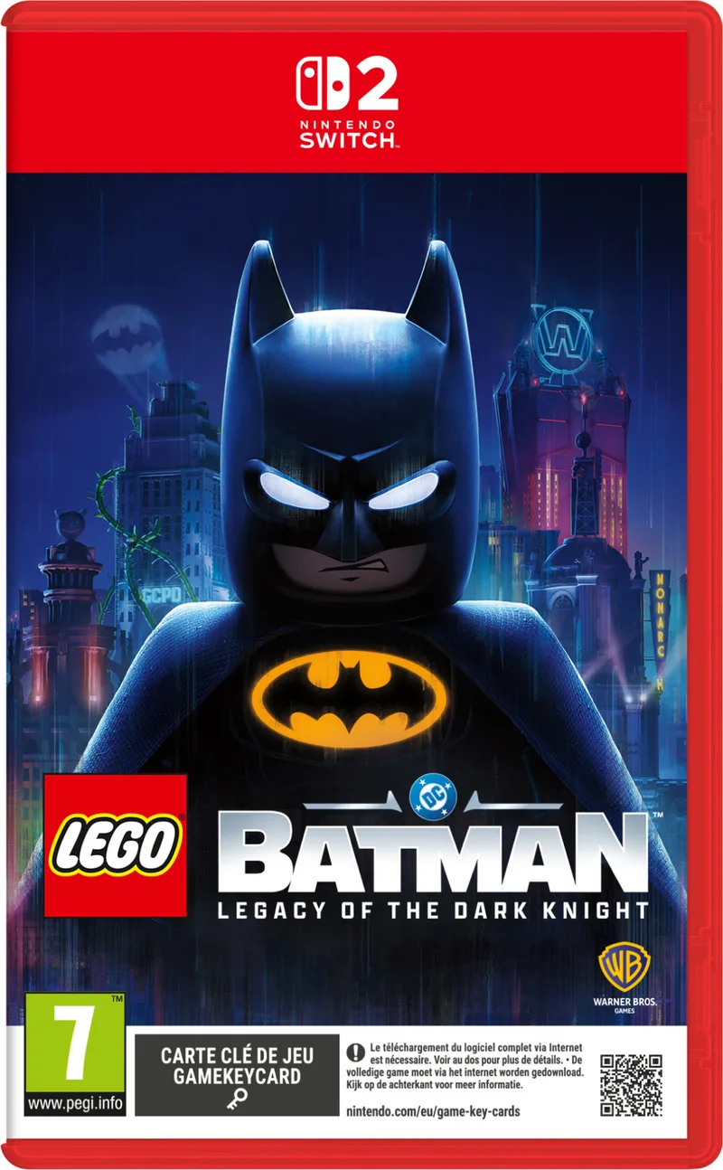 LEGO Batman: Legacy of the Dark Knight by Plaion, Nintendo Switch 2 – cover