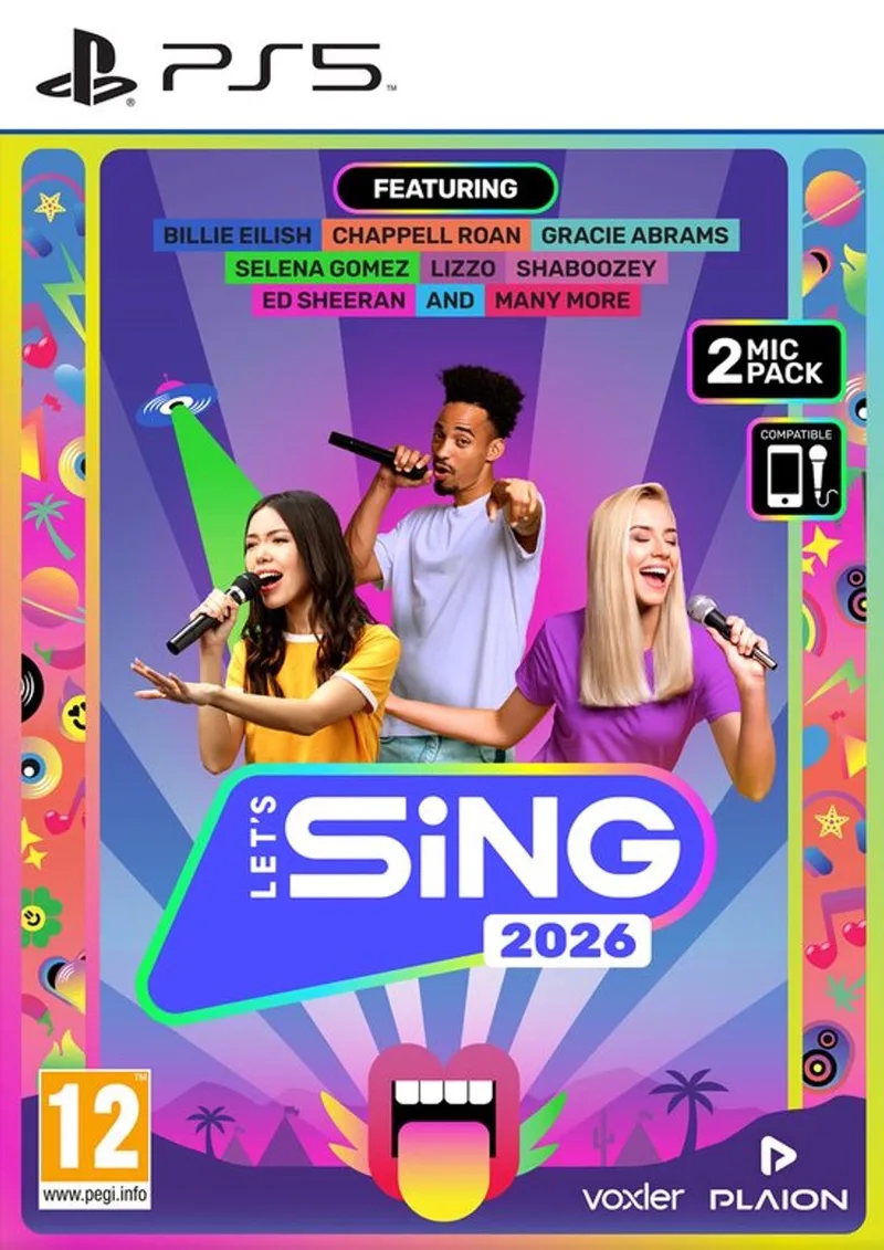Let's Sing 2026 by Plaion, PS5 – cover