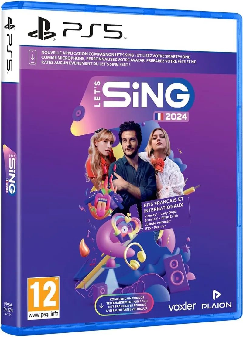 Let’s Sing 2024 Solus by Plaion, PS5 – cover