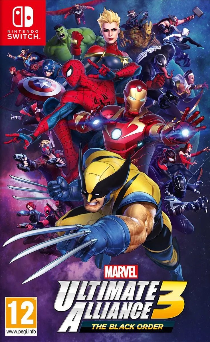 Marvel Ultimate Alliance 3: The Black Order van Plaion, Nintendo Switch – cover