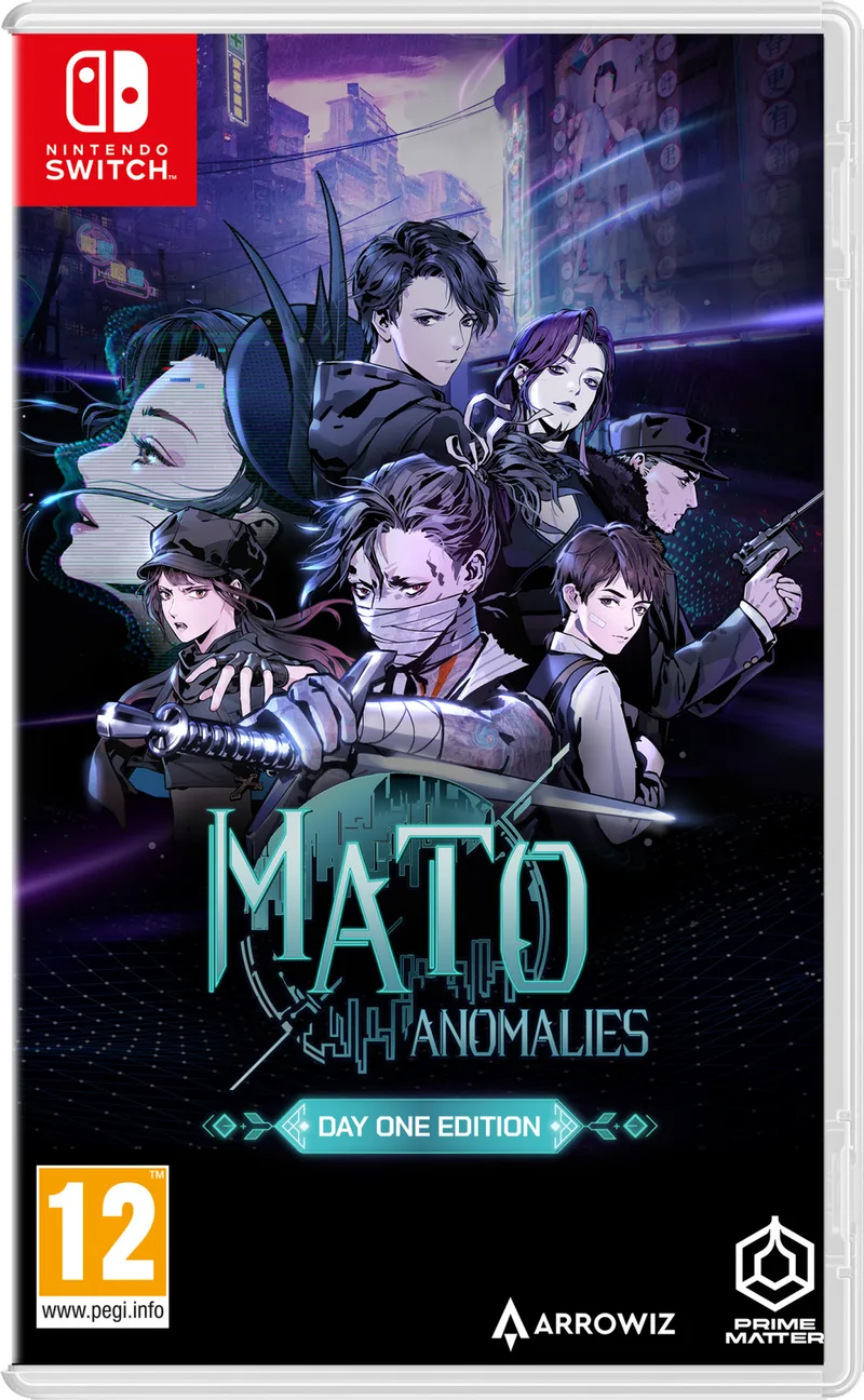Mato Anomalies Day One Edition de Plaion, Nintendo Switch – jaquette