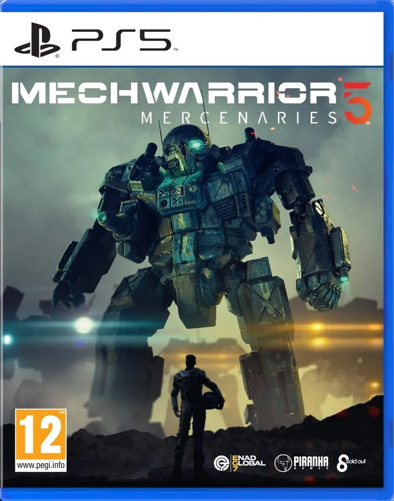Mechwarrior 5 Mercenaries van Plaion, PS5 – cover