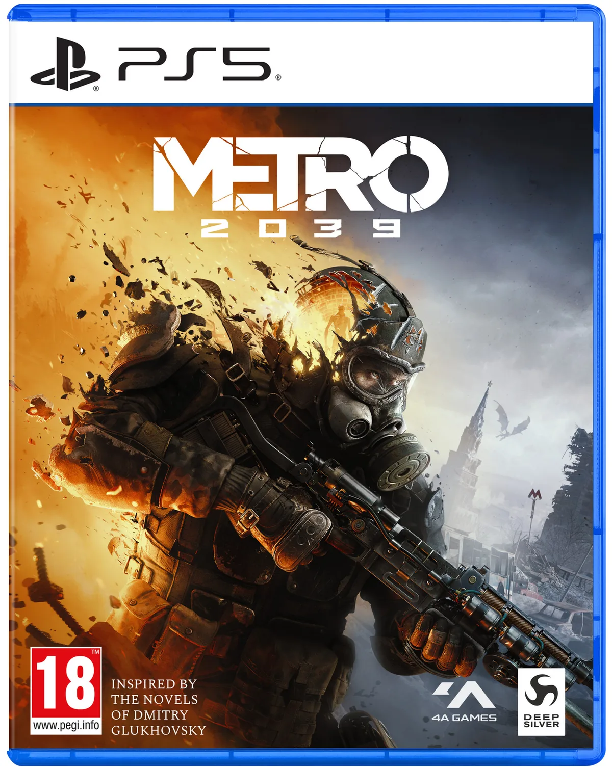 Metro 2039 från Plaion, PS5 – omslag