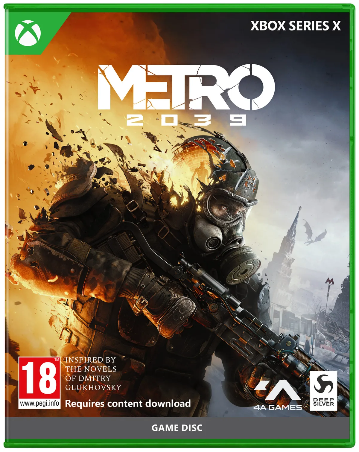 Metro 2039 van Plaion, Xbox Series X | S – cover