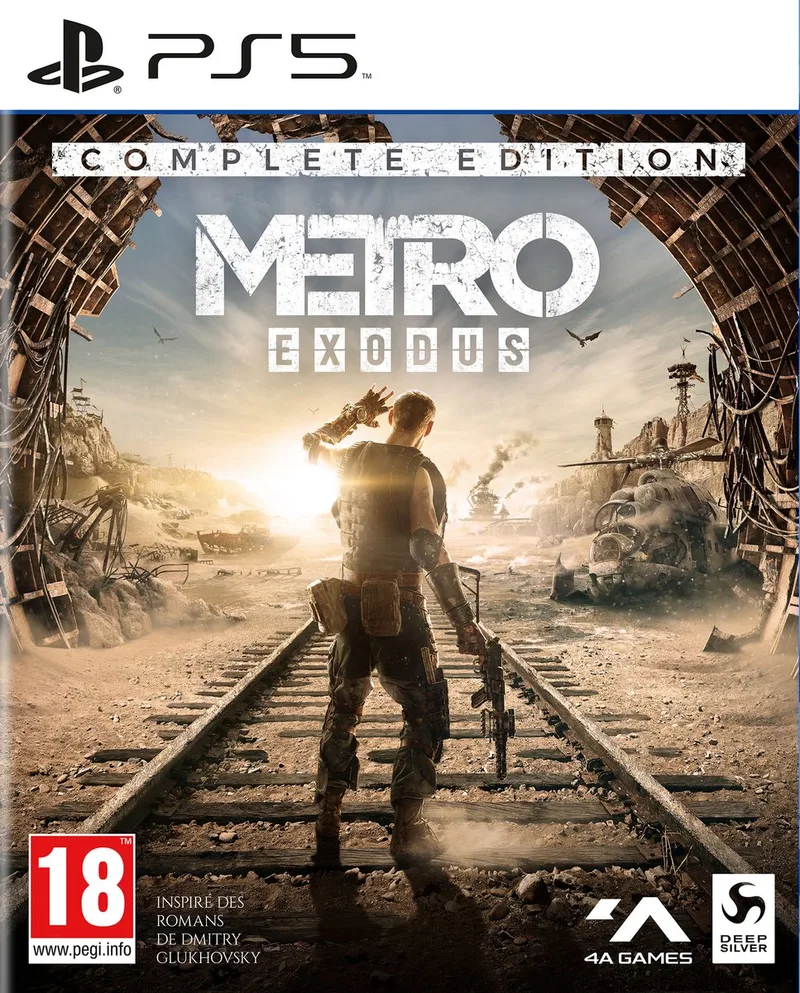 Metro Exodus Complete Edition de Plaion, PS5 – jaquette