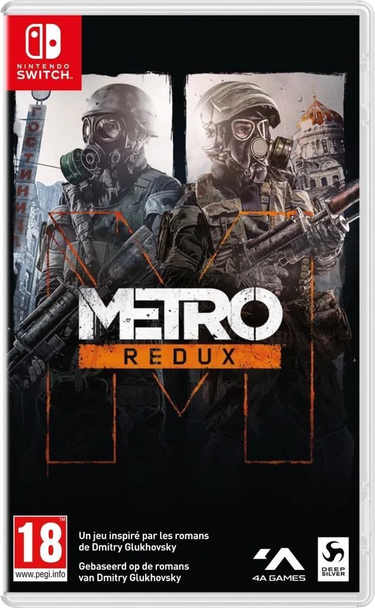 Metro Redux van Plaion, Nintendo Switch – cover