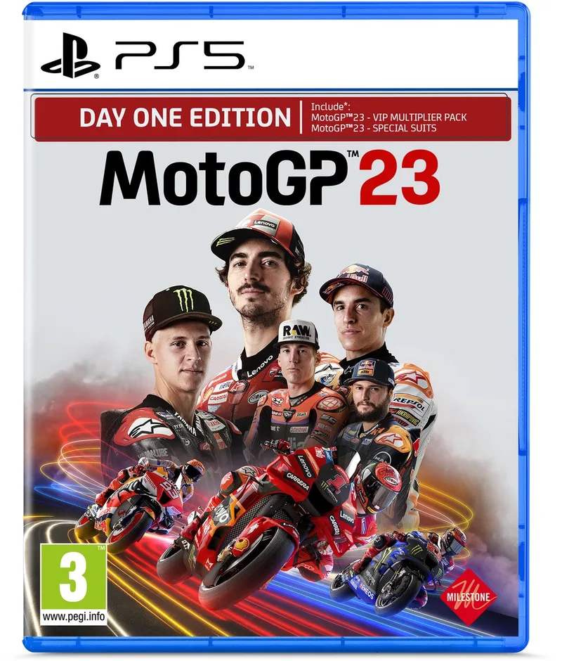 MotoGP 23 - D1 Edition Dag één by Plaion, PS5 – cover