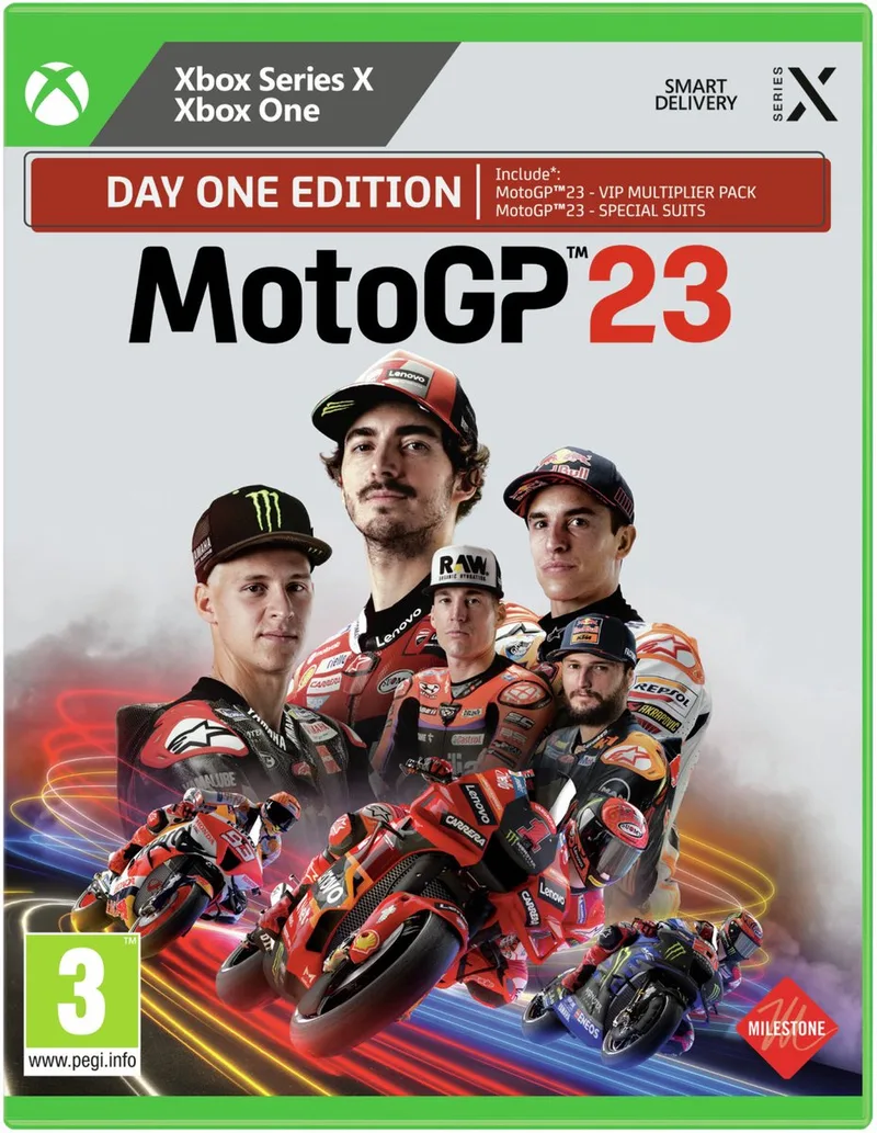 MotoGP 23 - D1 Edition Dag één by Plaion, Xbox Series X | S – cover