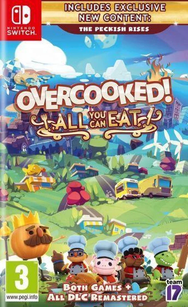 Overcooked - All You Can Eat Edition by Plaion, Nintendo Switch – cover